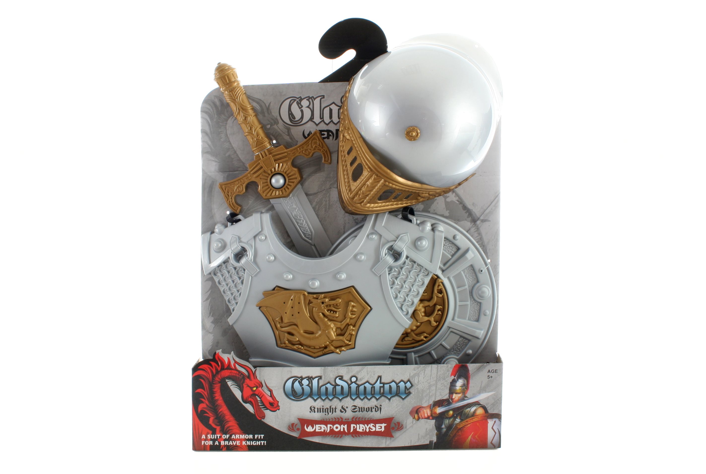 Gladiator Set of Armour Toy Weapon