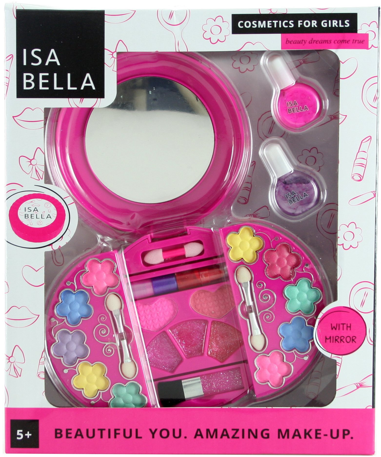 Make-up s lakmi na nechty Skrášľovacia súprava
