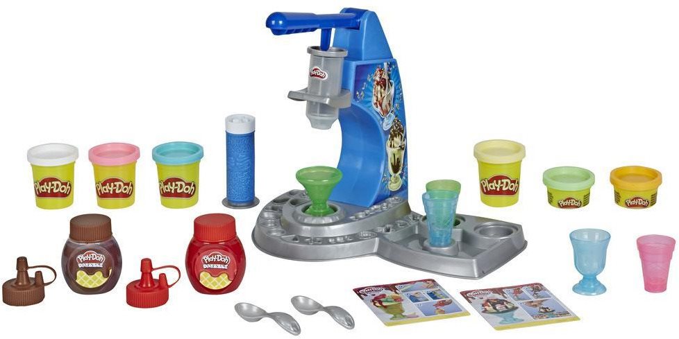 Play-Doh Eiscreme-Set mit Topping Knete