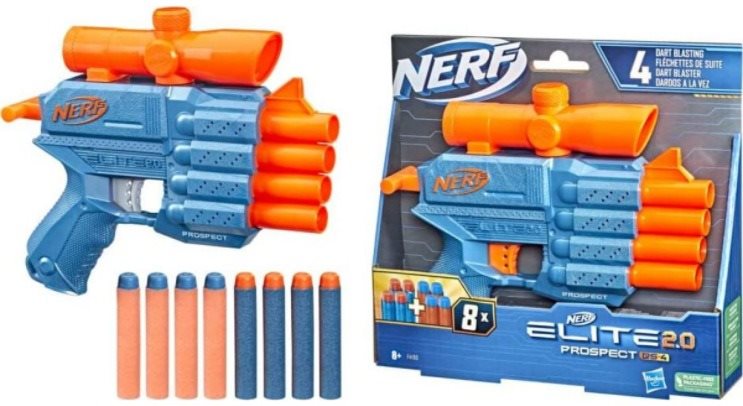 Nerf Elite 2.0 Prospect Qs 4 Nerf pištoľ