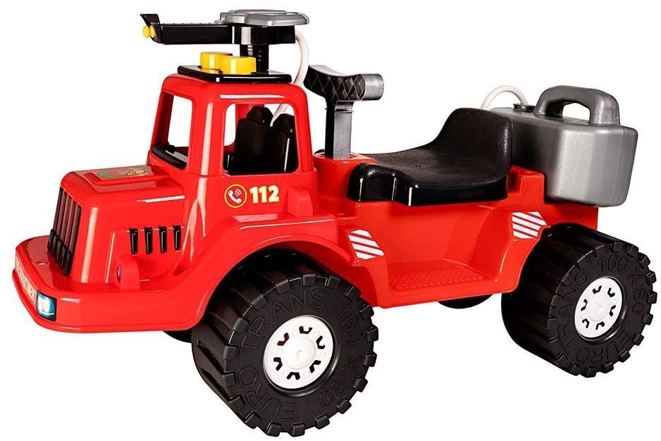 Detské hasičské striekacie vodu so zásobníkom 70 cm Odrážadlo