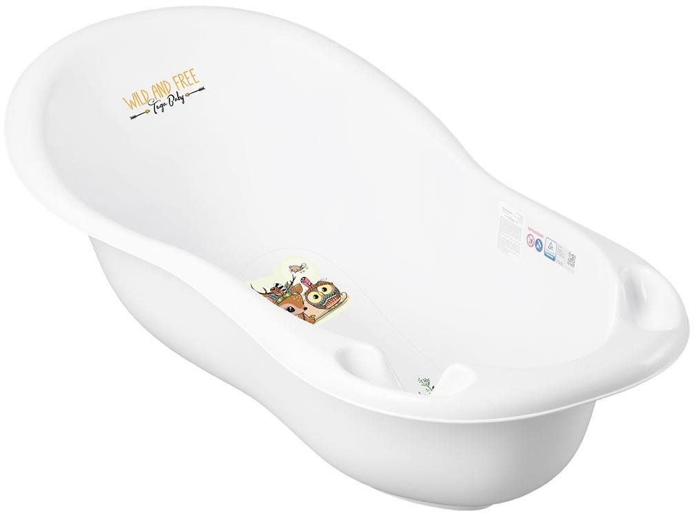 Anatomická vanička 102 cm Wild & Free jelenček biela Detská vanička