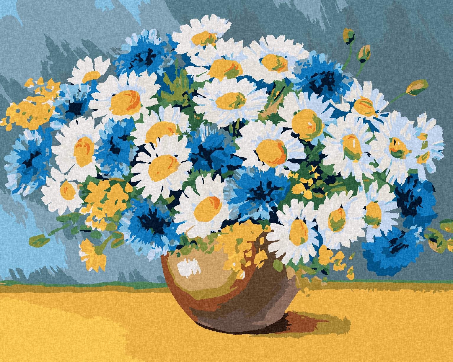 Diamondi - KOPRETINY S DALŠÍMI JARNÍMI KVĚTINAMI, 40x50 cm, bez...