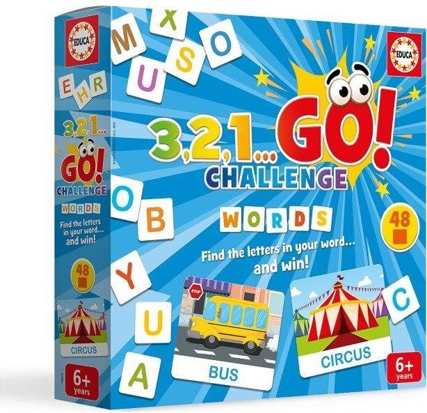 EDUCA Hra 3,2,1… GO! Challenge Slova (anglicky) Společenská hra