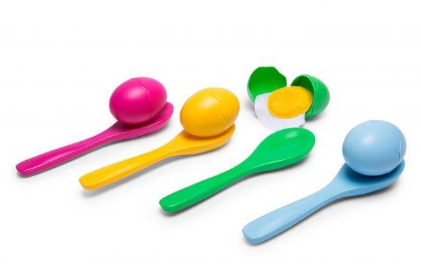 BS Toys vajíčka - balanční hra Balanční hra