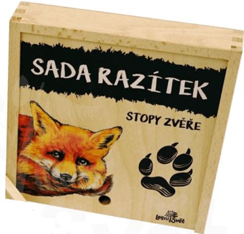 Razítka Lesní svět - stopy zvěře Razítka pro děti