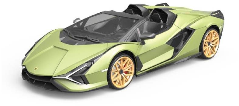 Siva RC auto Lamborghini Sian 1 : 12 zelená metalíza,...