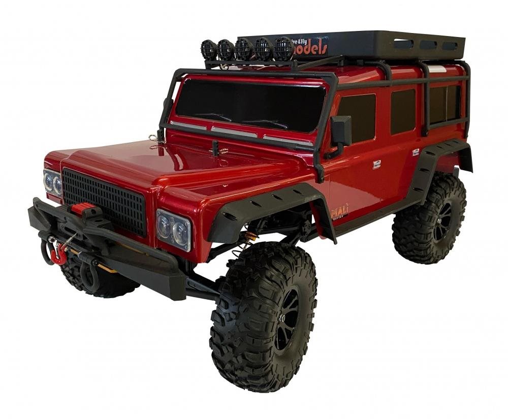 DF models DF-4J Crawler 2023 Edition 1:10 XXL červené RC auto