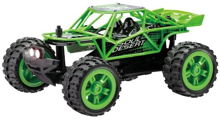 Siva RC auto Soul Desert Car 1 : 32 zelené RC auto