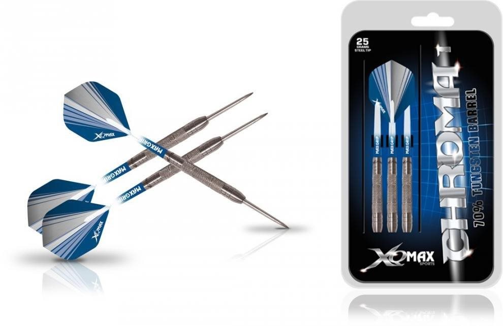 Šípky XQ MAX Steel Chroma – 25 g Šípky
