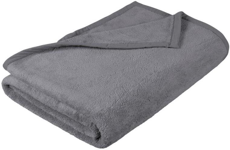 BELLATEX s.r.o. KORALL MICRO 100 × 150 6014/042 sivá Deka