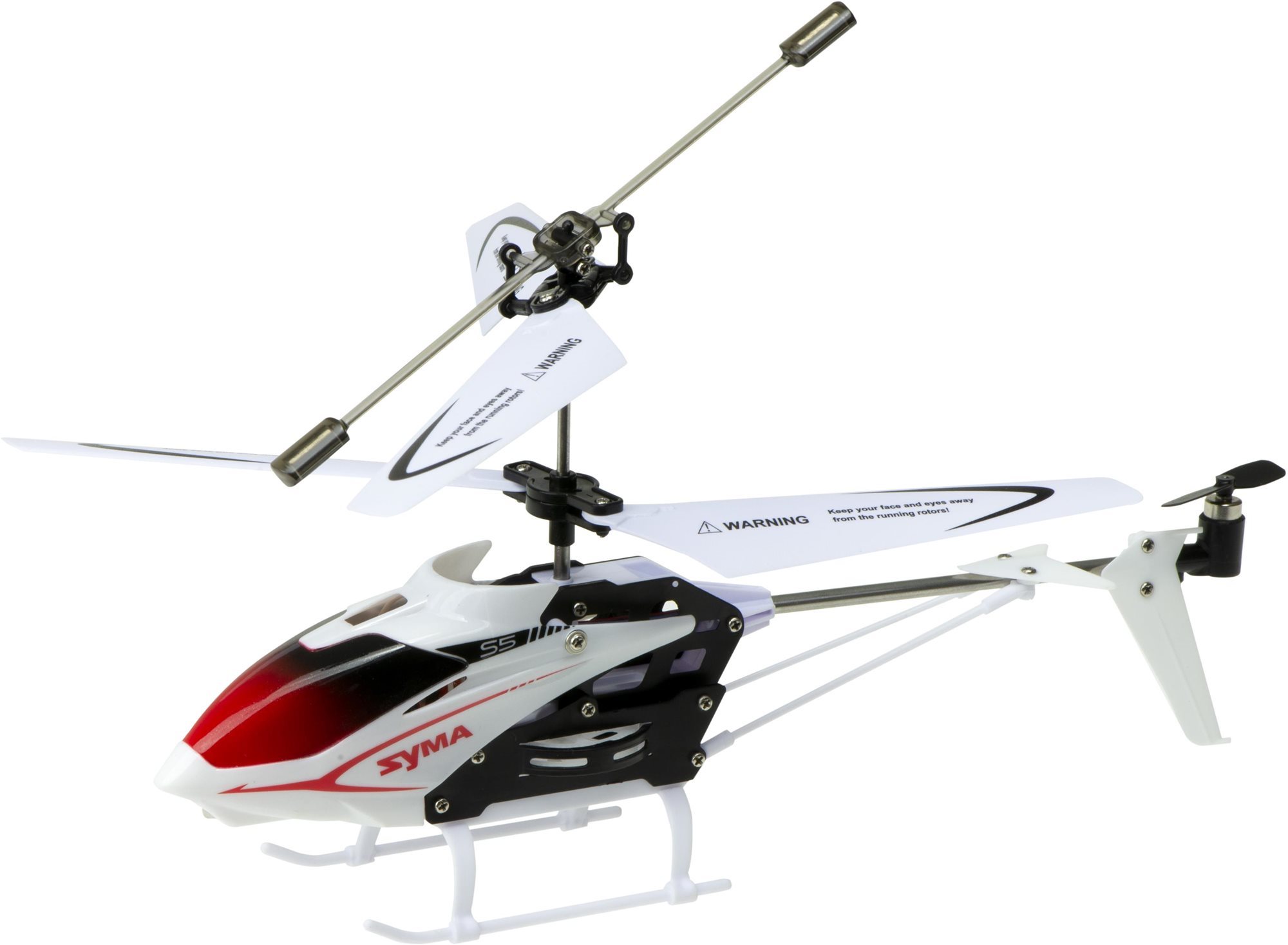 SYMA S5 RC vrtuľník 3CH biely RC vrtuľník na ovládanie