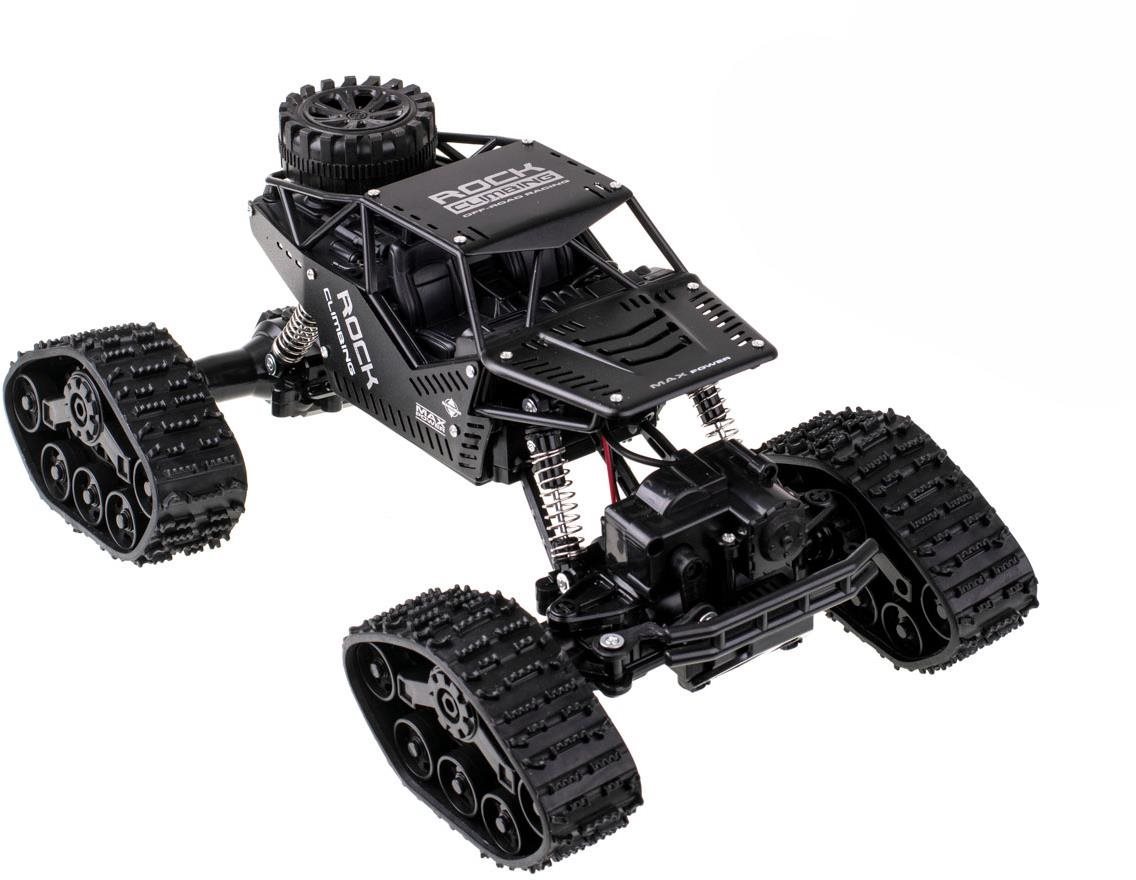 RC Rock Crawler 4 × 4 LHC012 auto 2 v 1 čierne RC auto