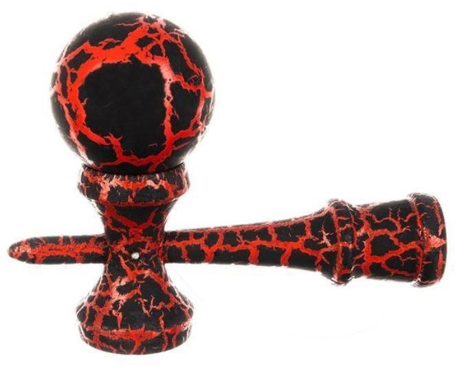MG Wooden Kendama hra, červená Vonkajšia hra