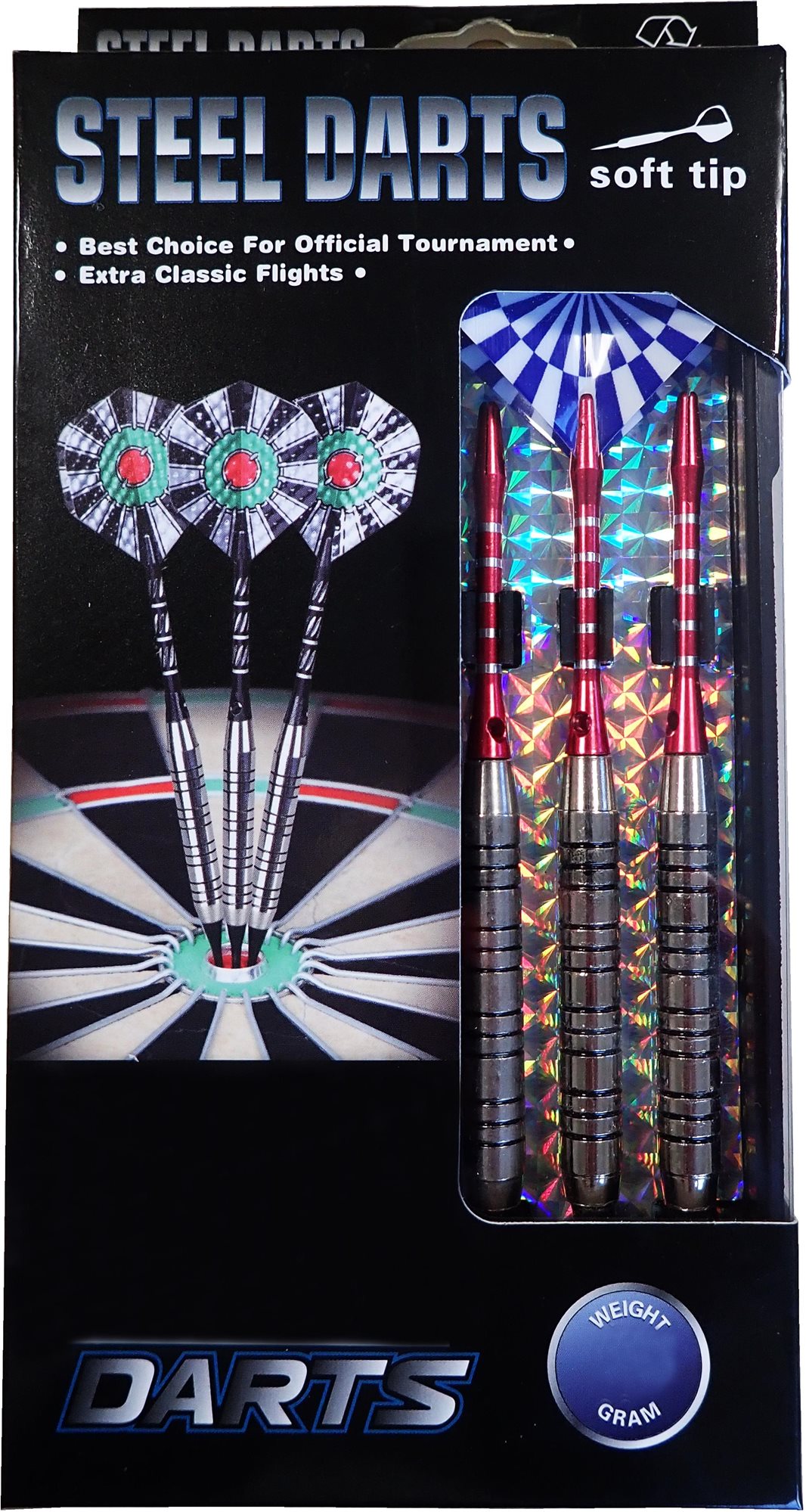 KUBIsport Soft šípky Sirius 18 g Šípky