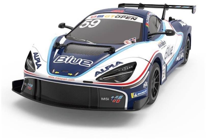 Siva RC auto MC Laren 720S GT3 1 : 24 2,4 GHz 100 % RTR, modré RC...