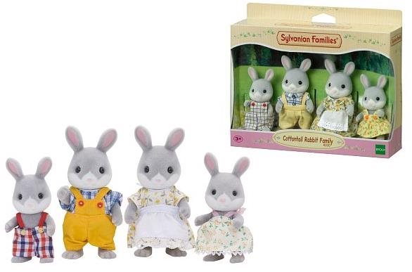 Sylvanian families Szürke nyuszi család Figura
