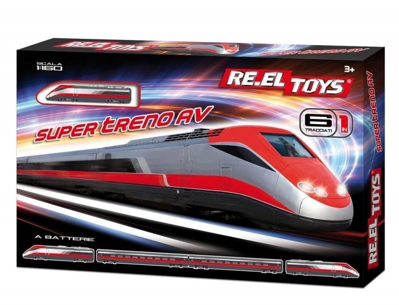 RE.EL Toys Super treno AV Vláčiková dráha