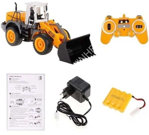 Ata Wheel Loader 2WD kolesový nakladač RTR RC bager na ovládanie