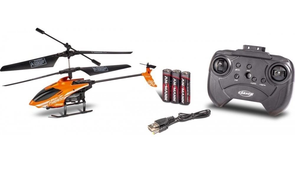 Carson Nano Tyrann 230 Gyro IR RC vrtuľník na ovládanie