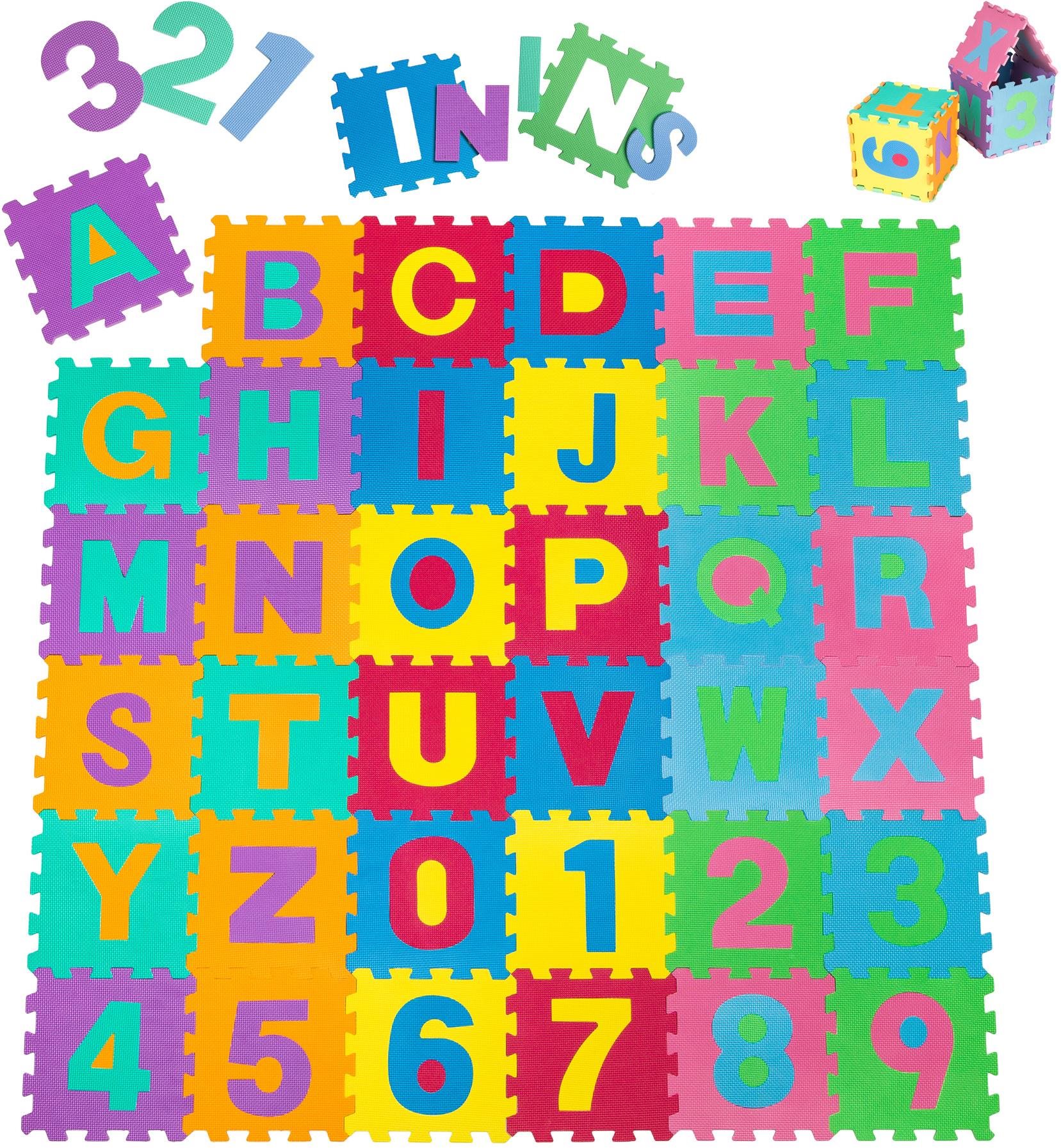 Hracie puzzle koberec farebný Penové puzzle