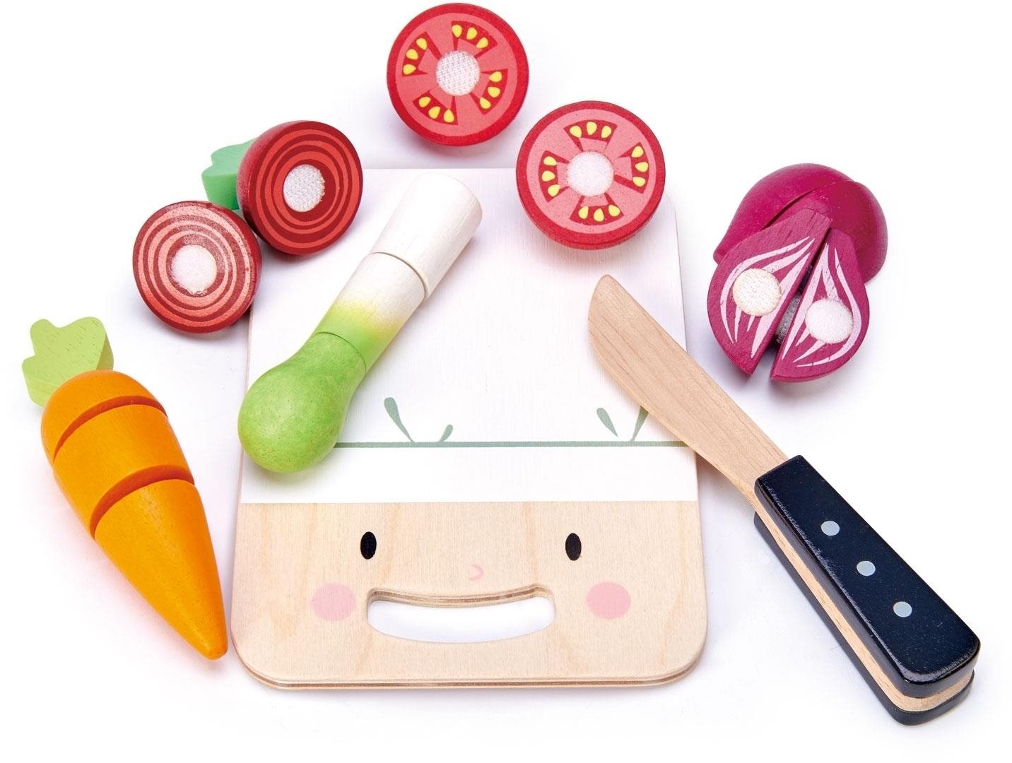 Tender Leaf Drevená súprava na krájanie Mini Chef Chopping Board...