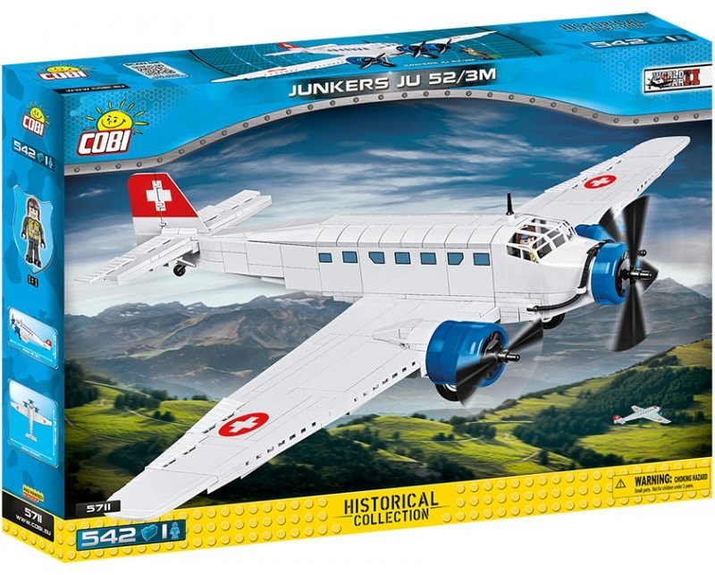 Cobi Junkers JU 52/3M Building Set