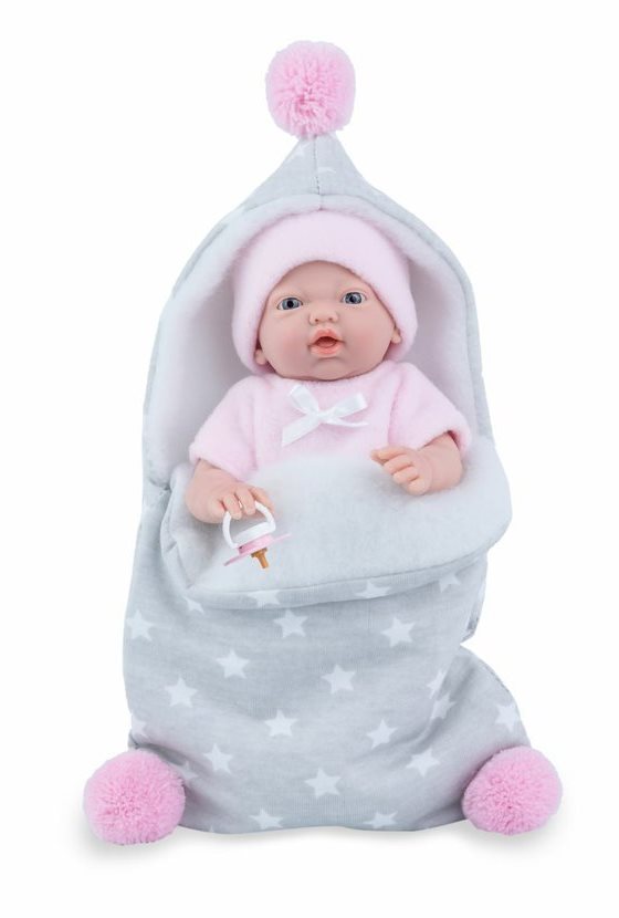 Marina & Pau 212-AK Doll - bathing baby New Born baby girl with...
