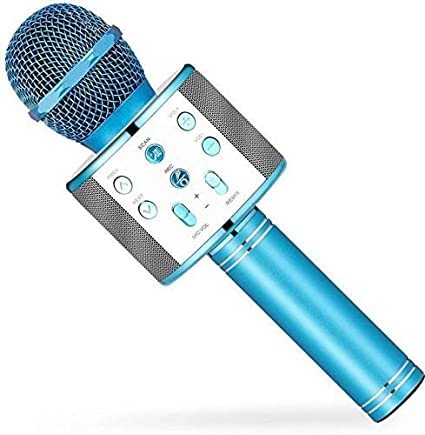 Karaoke-Mikrofon Eljet Globe Blau Kindermikrofon
