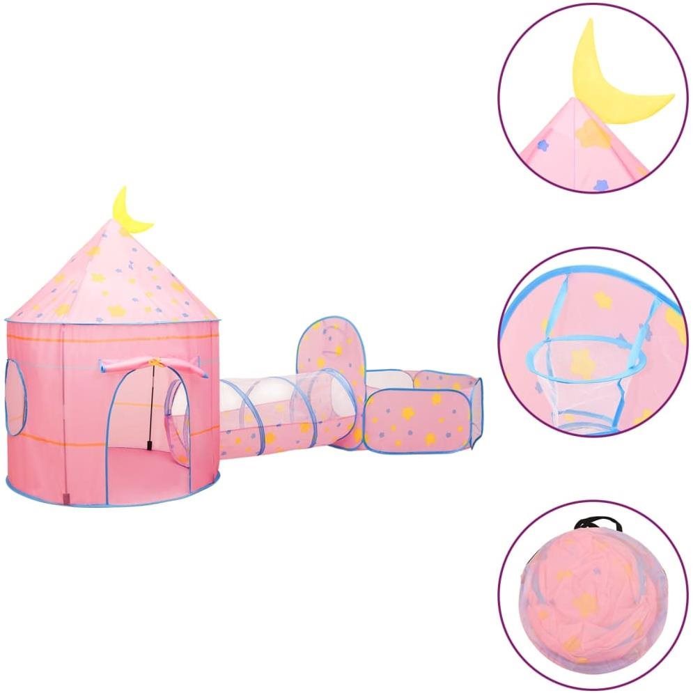 SHUMEE Stan na hraní, růžový, 301 × 120 × 128 cm Dětský stan