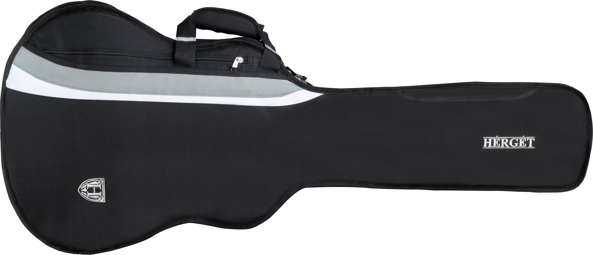 HERGET Chic 050 Les Paul Guitar Black/Grey Obal na gitaru