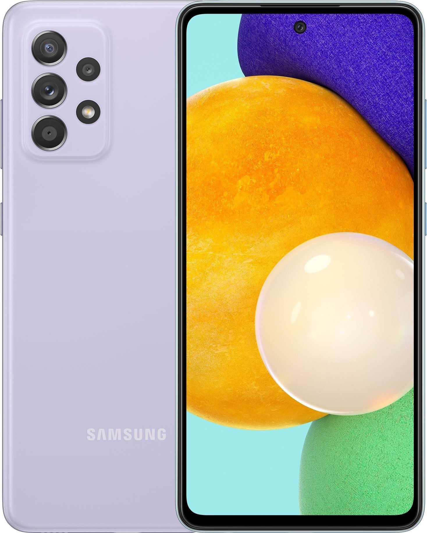 Samsung Galaxy A52 lila Mobiltelefon