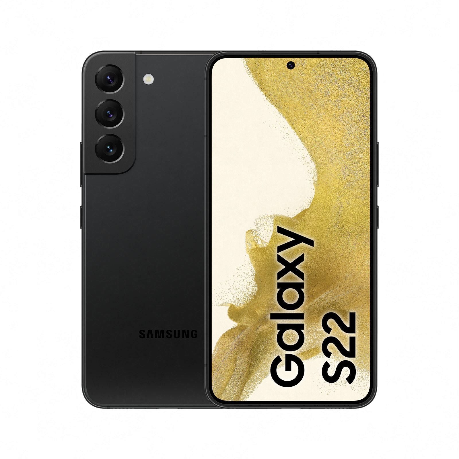 Samsung Galaxy S22 5G 128 GB Fantomfekete Mobiltelefon