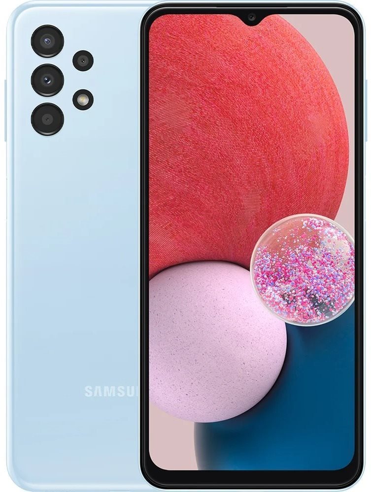 Samsung Galaxy A13 4 GB / 128 GB, kék Mobiltelefon