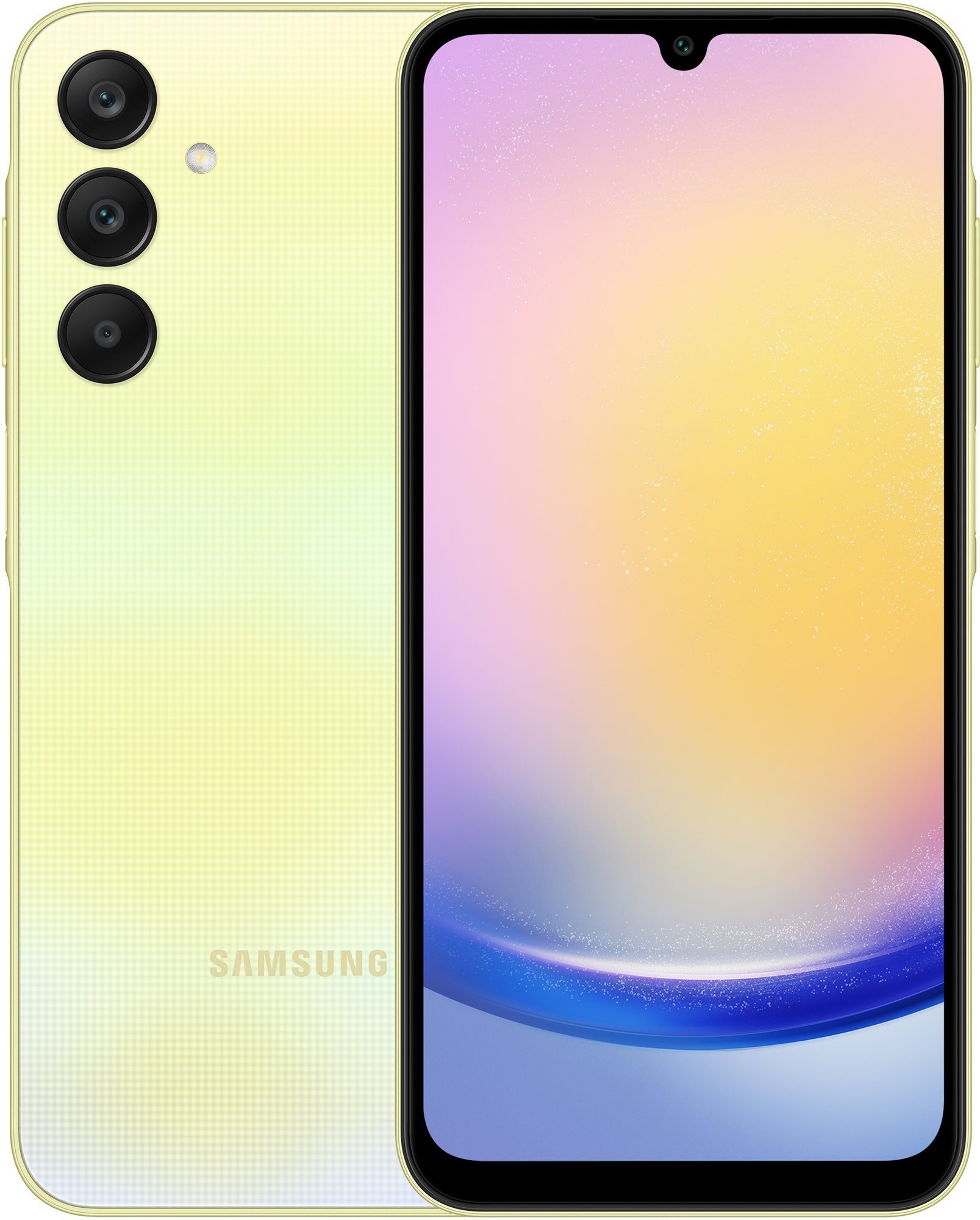 Samsung Galaxy A25 5G 8GB/256GB Yellow Mobiltelefon