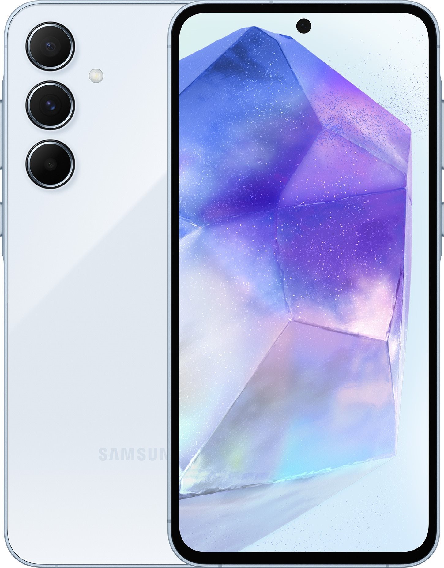 Samsung Galaxy A55 5G 8GB / 256GB Király jegeskék Mobiltelefon