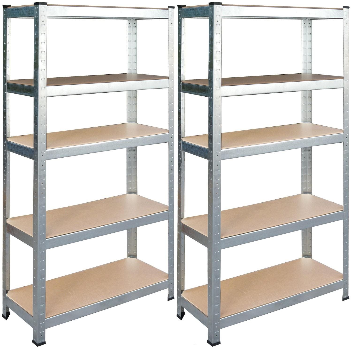 Humberg Kovový úložný regál sada 2 ks. 150 × 75 × 30 cm HR-810 Regál