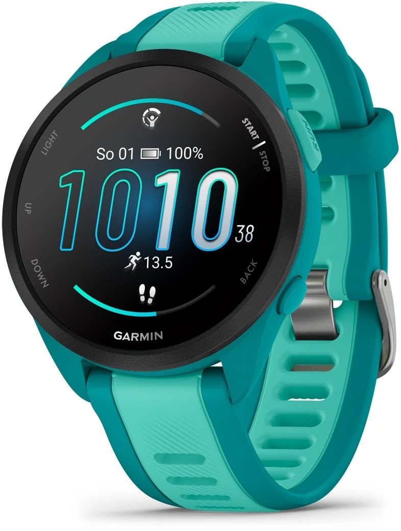 Garmin Forerunner 165 Music Turquoise/Aqua Okosóra
