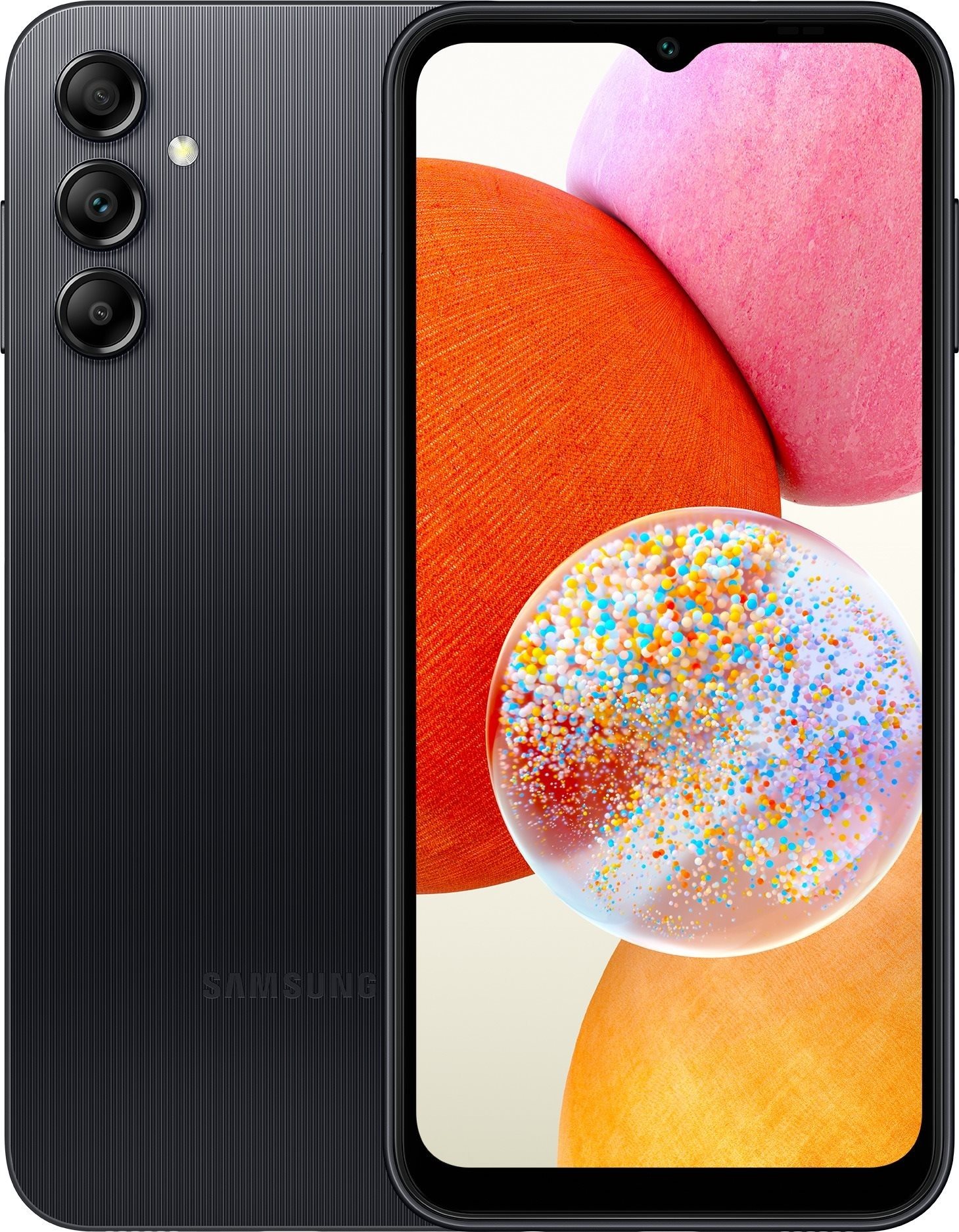 Samsung Galaxy A14 4GB/64GB fekete Mobiltelefon