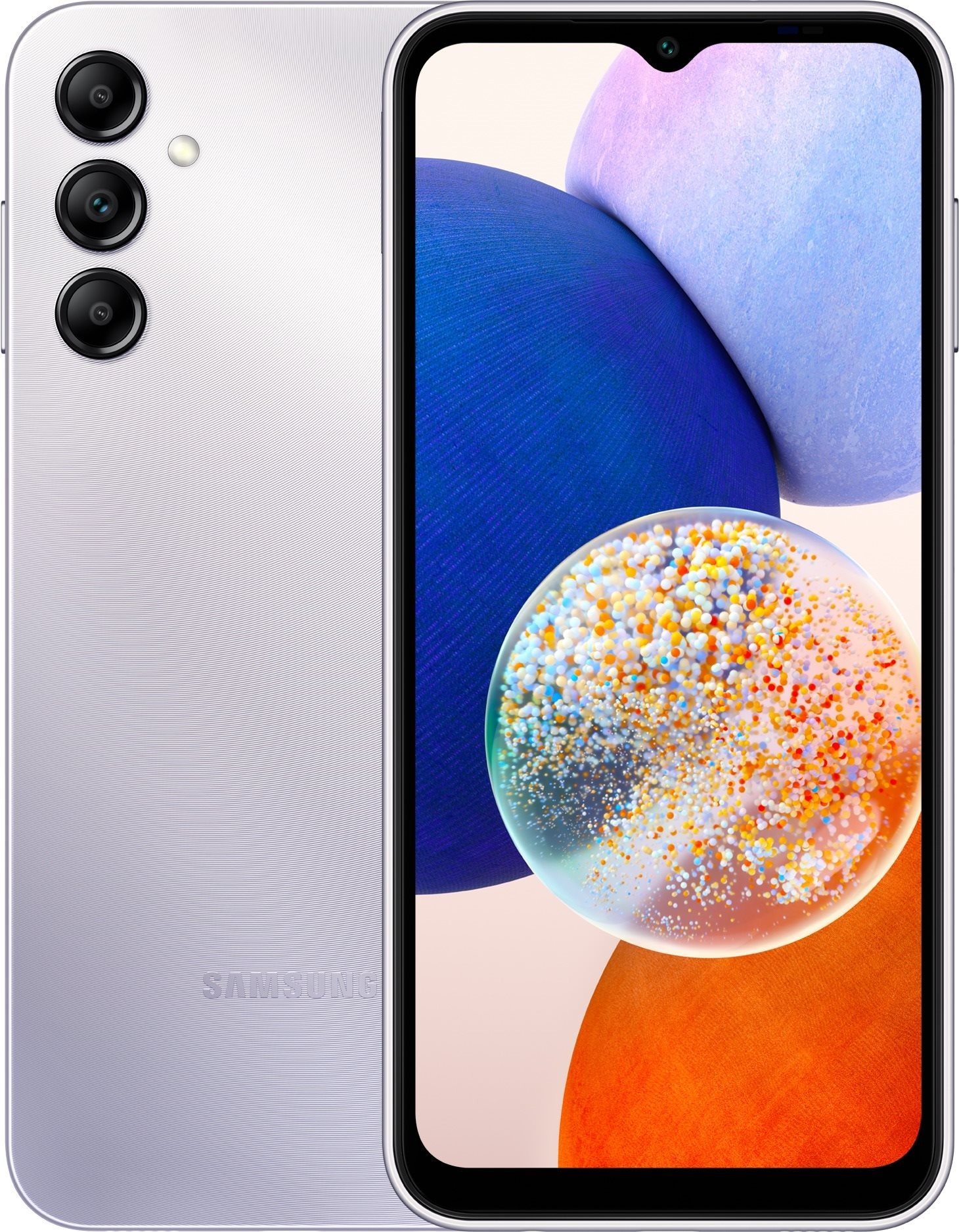 Samsung Galaxy A14 5G 4GB/128GB ezüst Mobiltelefon