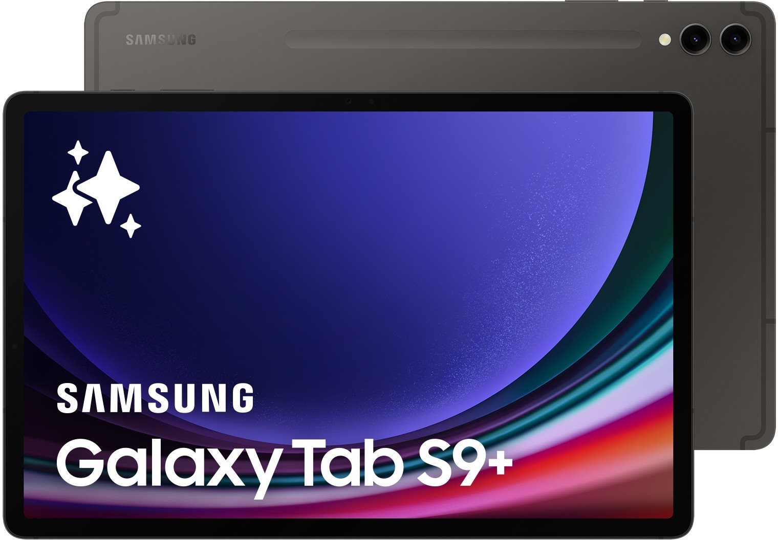 Samsung Galaxy Tab S9+ WiFi (12/256GB) - Grafit Tablet
