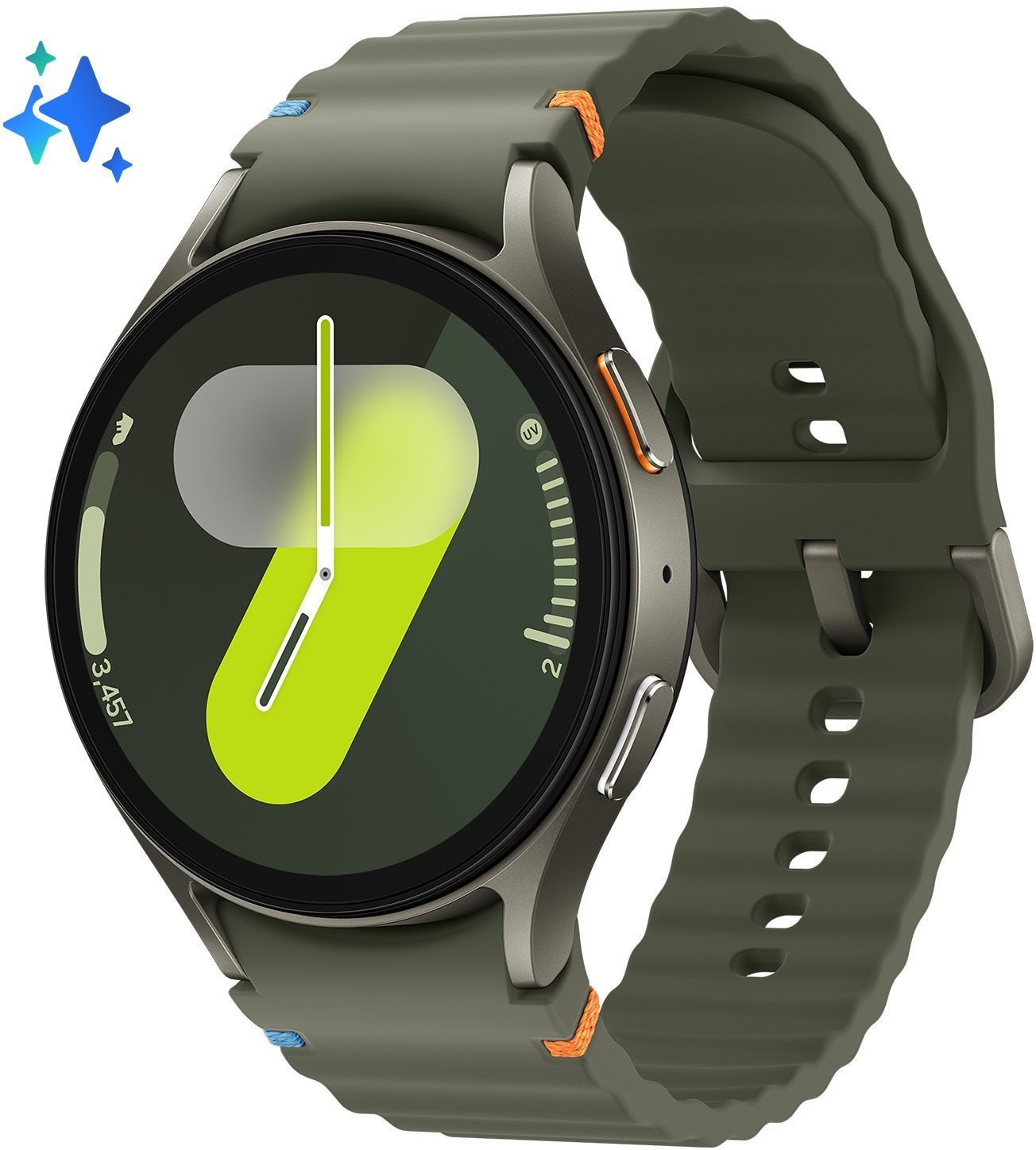 Samsung Galaxy Watch7 44mm zöld Okosóra