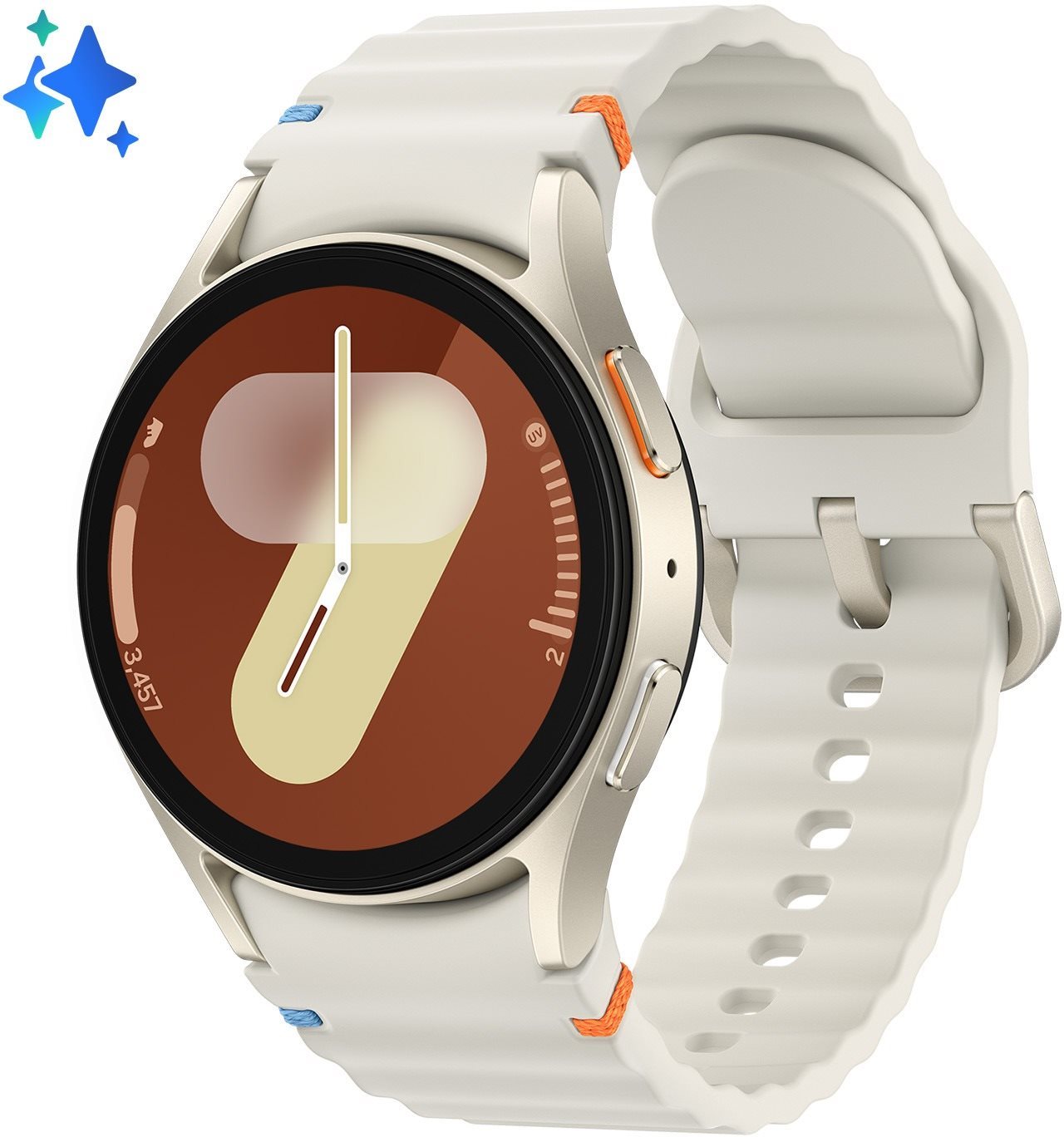 Samsung Galaxy Watch7 40mm LTE bézs Okosóra