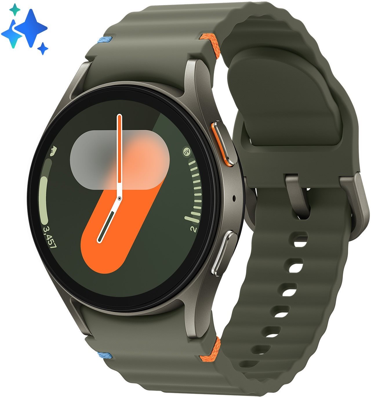 Samsung Galaxy Watch7 40mm LTE zöld Okosóra