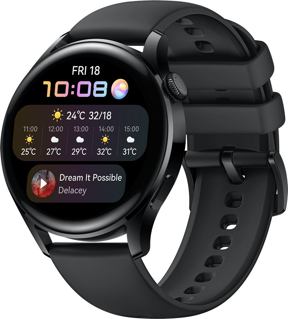 Huawei Watch 3 Black Smart Watch