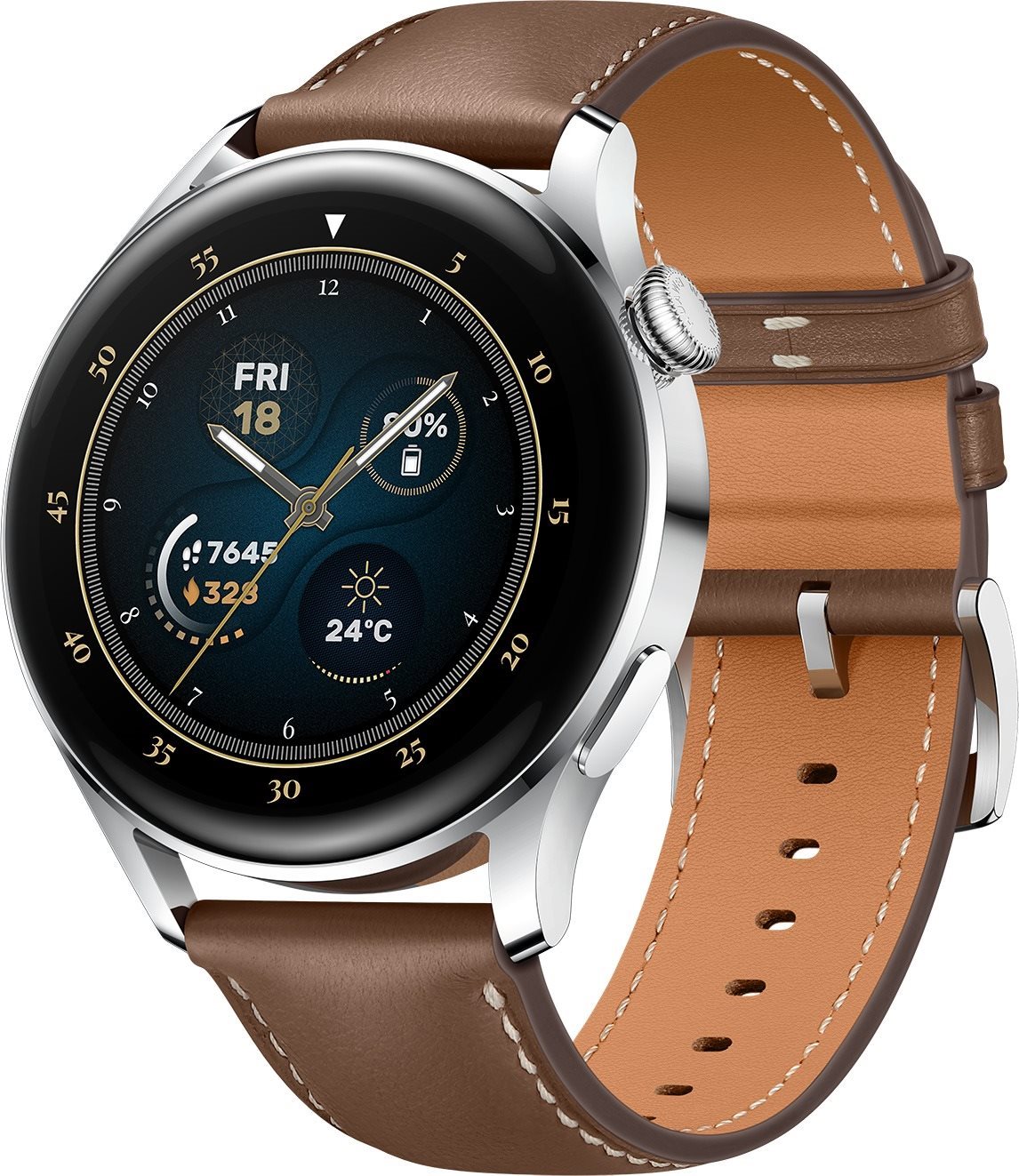 Huawei Watch 3 Brown Smart hodinky
