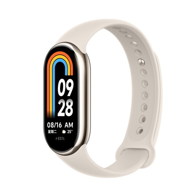 Xiaomi Smart Band 8 Champagne Gold Okoskarkötő