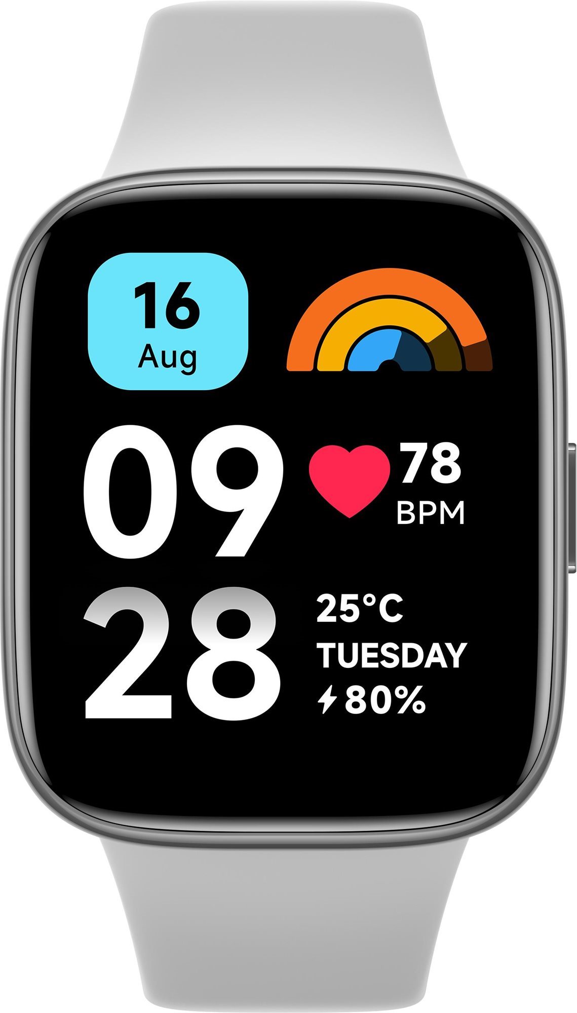 Xiaomi Redmi Watch 3 Active, szürke Okosóra