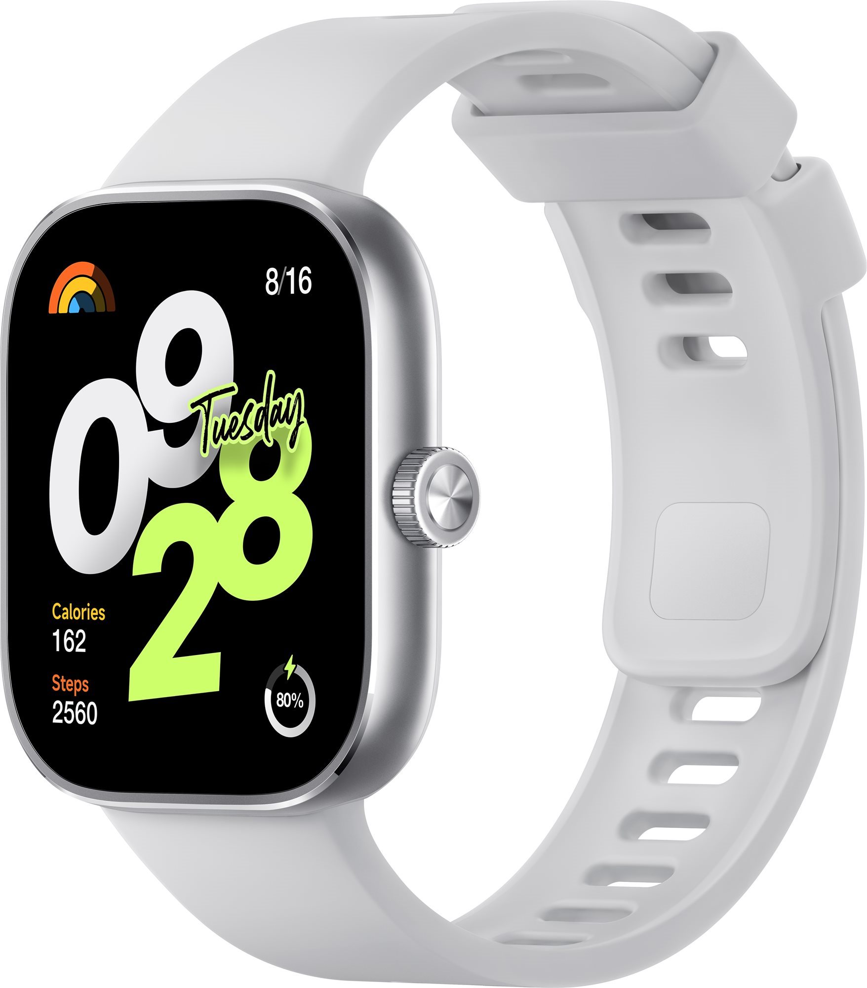 Xiaomi Redmi Watch 4 Silver Gray Okosóra