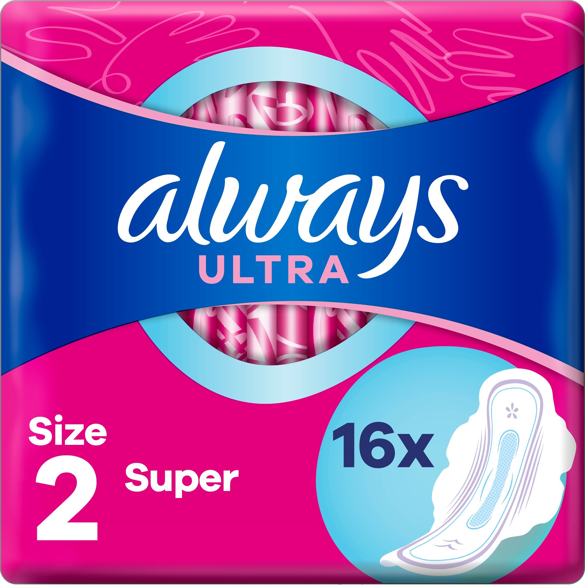 ALWAYS Ultra Super Plus 16 ks Menštruačné vložky